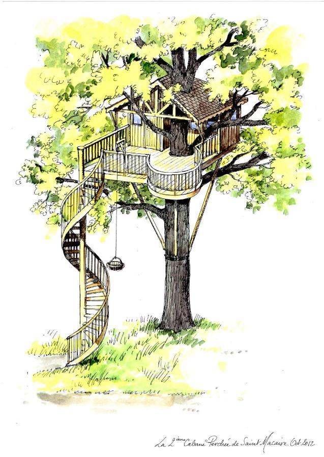 Cabanes Et Studios A La Bernardiere Sevremoine 외부 사진